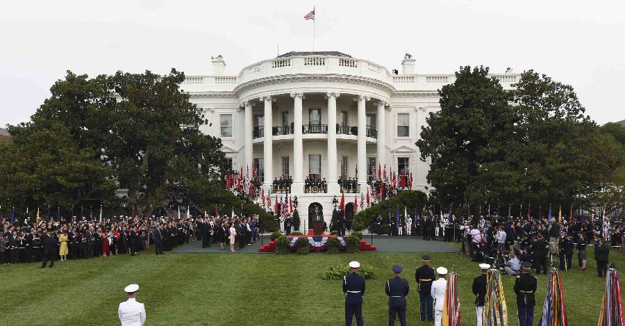 （XHDW）（23）习近平出席美国总统奥巴马举行的欢迎仪式