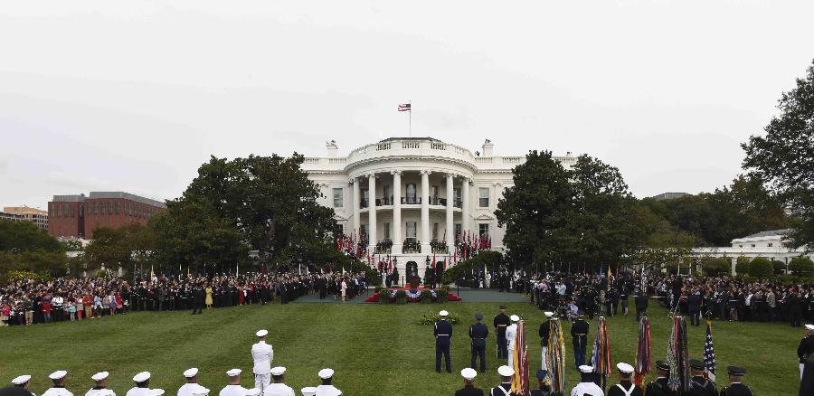 （XHDW）（30）习近平出席美国总统奥巴马举行的欢迎仪式