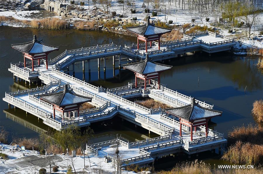 （晚报）（1）雪后塞上 美景如画