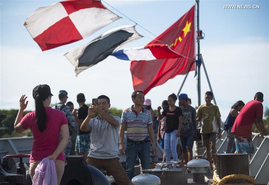 TIMOR-LESTE -DILI-CHINA'S NAVY WARSHIPS-VISIT