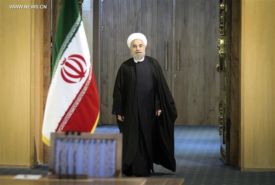 IRAN-TEHRAN-ROUHANI-SANCTION-PRESS CONFERENCE