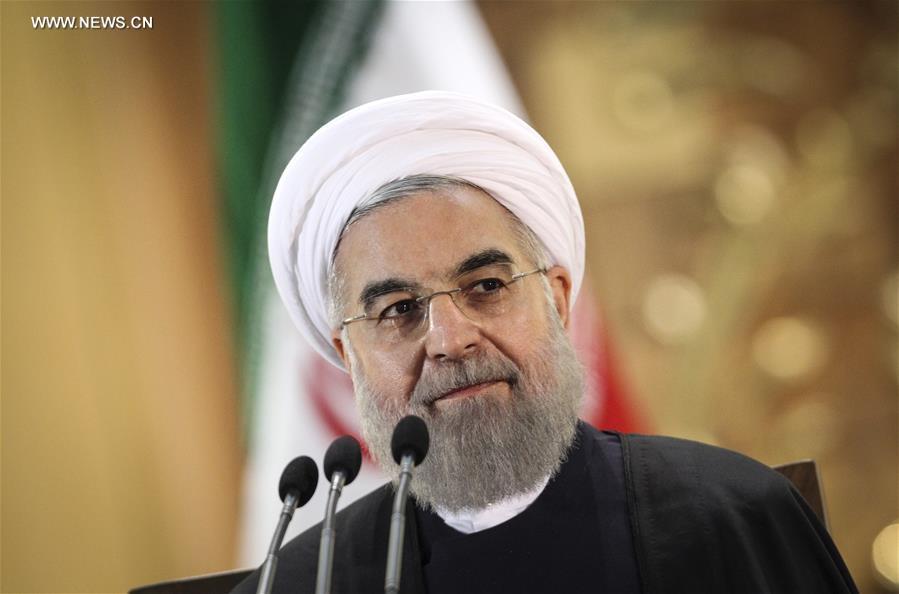 IRAN-TEHRAN-ROUHANI-SANCTION-PRESS CONFERENCE