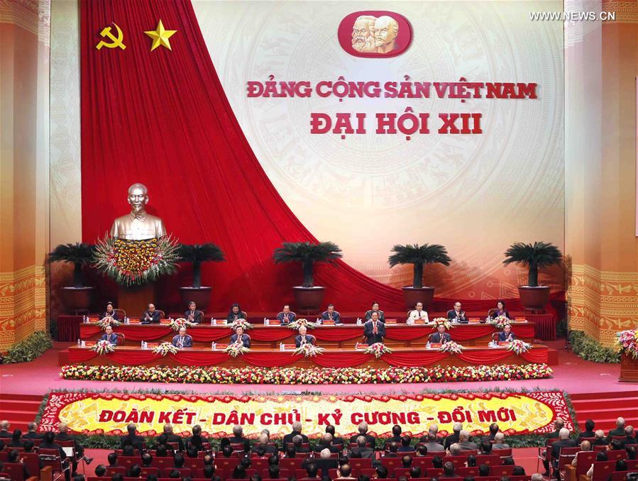 VIETNAM-HANOI-12TH NATIONAL CONGRESS OF CPV-OPENING