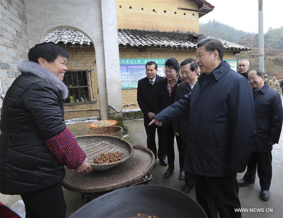 （时政）（9）习近平春节前夕赴江西看望慰问广大干部群众