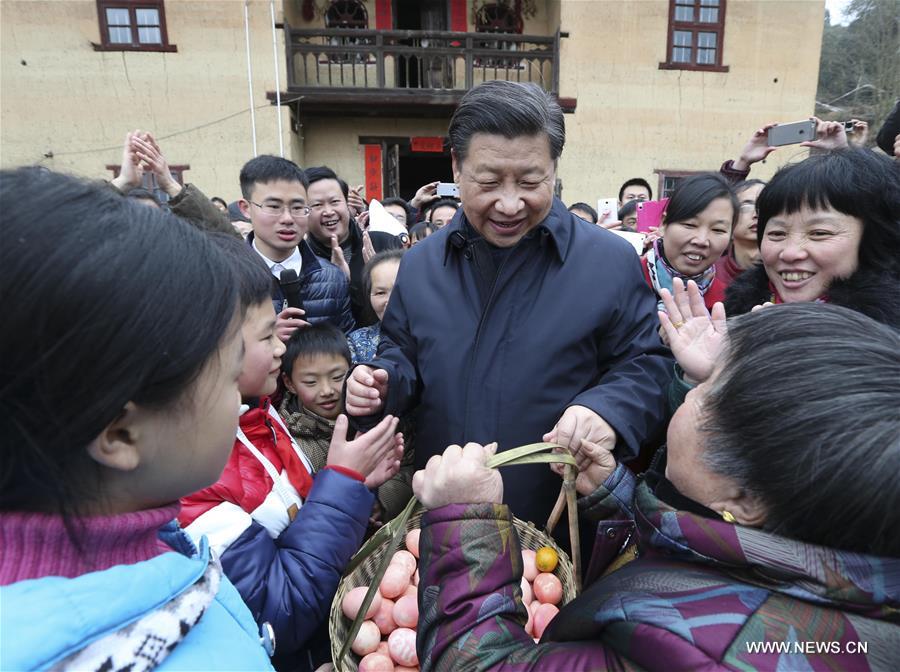 （时政）（12）习近平春节前夕赴江西看望慰问广大干部群众