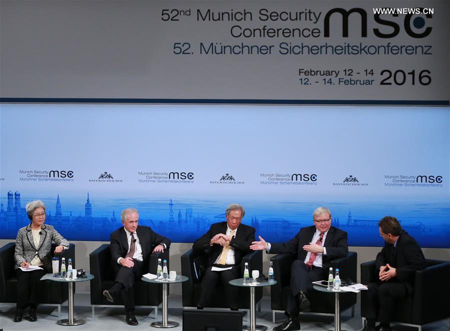 （XHDW）（2）傅莹在慕尼黑安全会议谈秩序问题