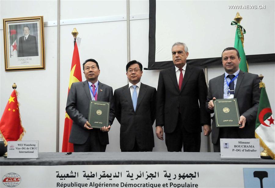 （XHDW）（1）中国公司助阿尔及利亚发展铁路设施建设