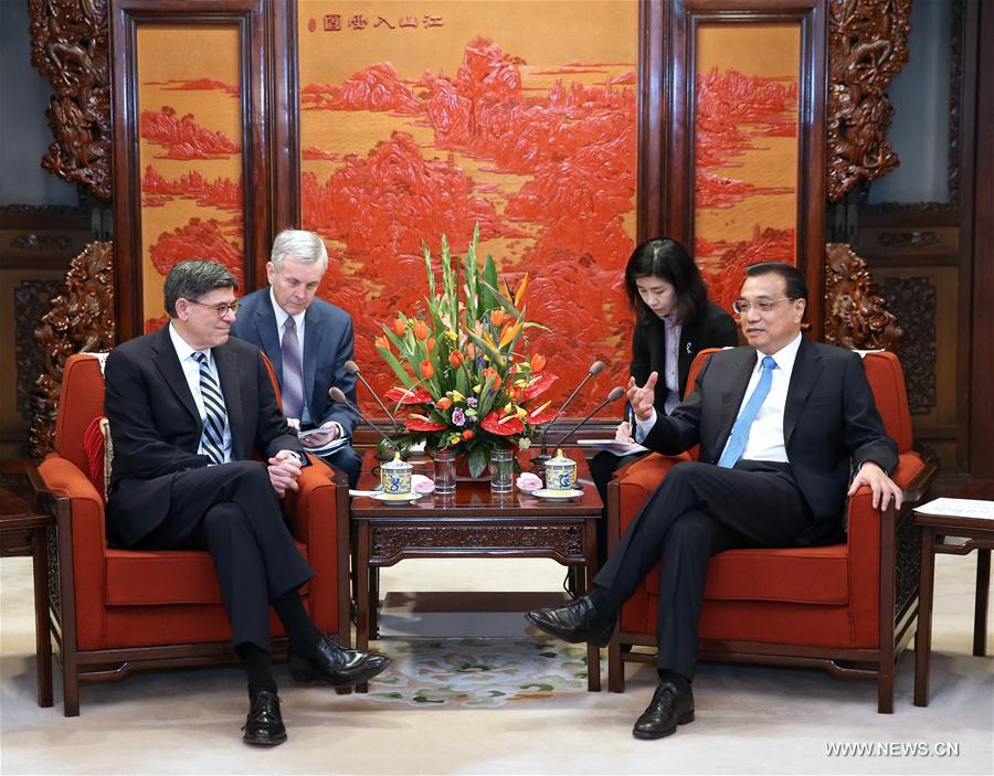 CHINA-BEIJING-LI KEQIANG-U.S.-MEETING (CN)