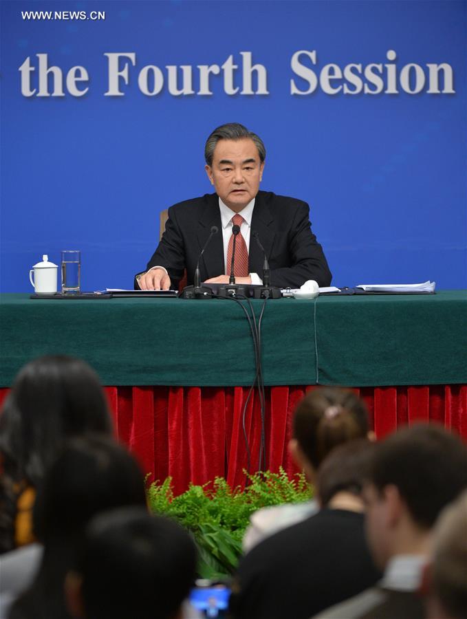 （两会）（19）外交部长王毅就“中国的外交政策和对外关系”答记者问