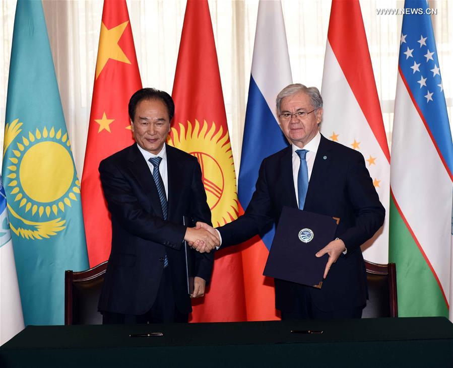（XHDW）（1）新华社与上海合作组织秘书处签署合作协议