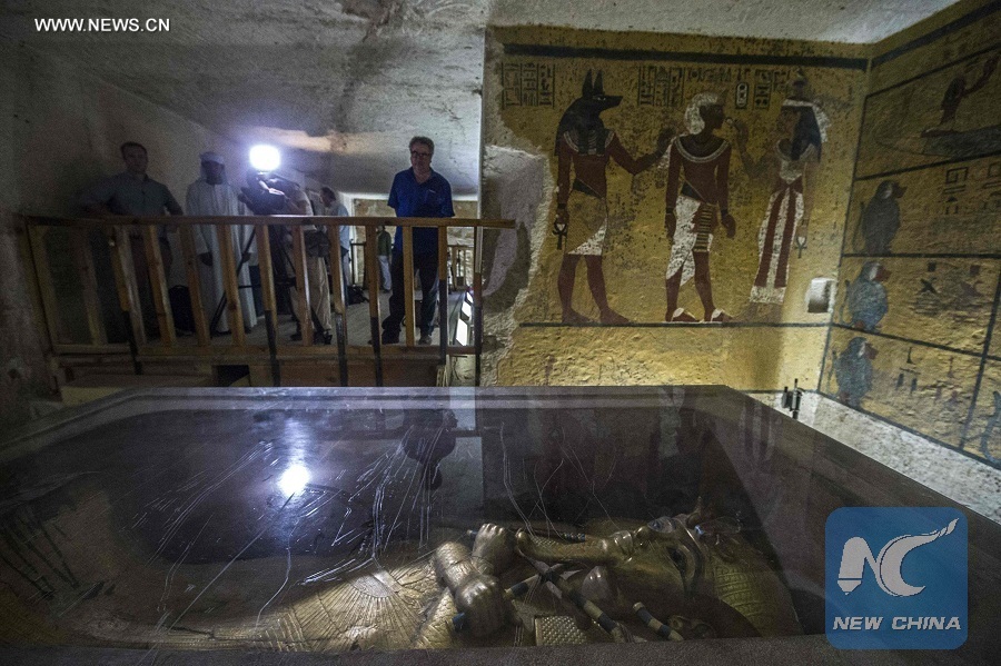 More radar scanning done for hidden chambers at Egypt's King Tut tomb