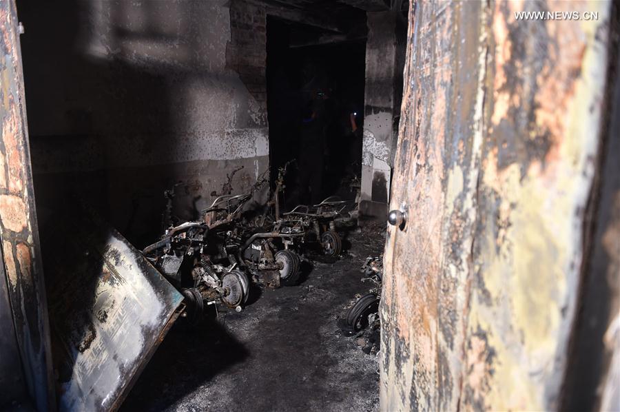 （突发事件）（2）南宁城中村出租房发生火灾已致3死20余伤