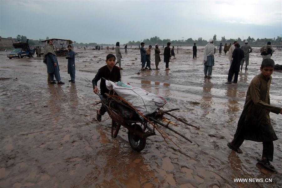 （国际）（3）巴基斯坦多地强降雨致49人死亡