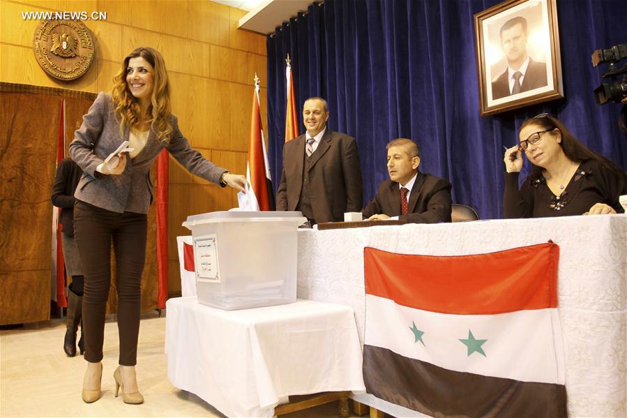 （国际）（2）叙利亚议会选举开始投票