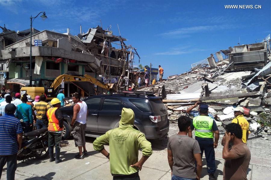 （国际）（3）厄瓜多尔地震死亡人数升至233人 