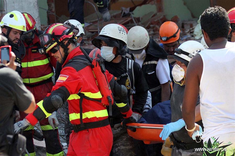 （国际）（9）厄瓜多尔强震死亡人数升至480人