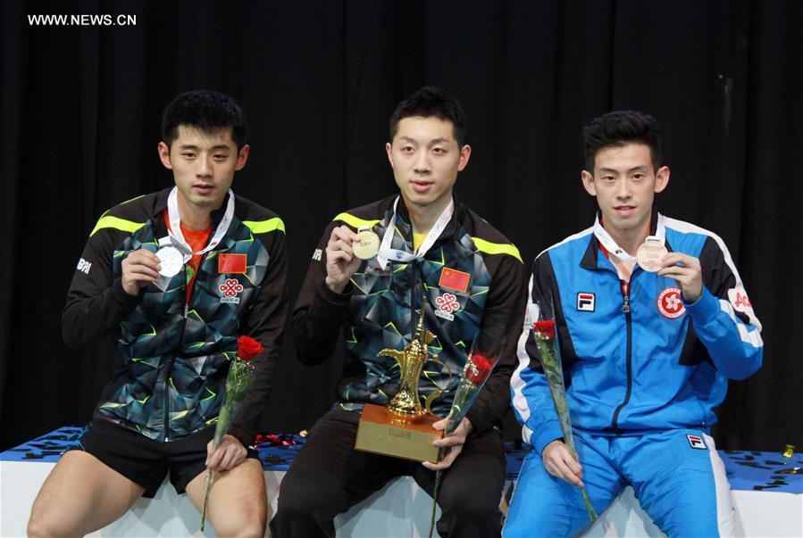 （体育）（2）乒乓球——亚洲杯：许昕男单夺冠