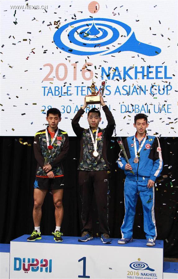 （体育）（4）乒乓球——亚洲杯：许昕男单夺冠