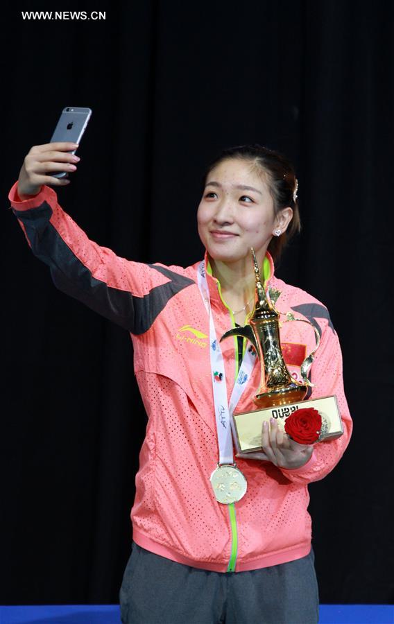 （体育）（3）乒乓球——亚洲杯：刘诗雯女单夺冠