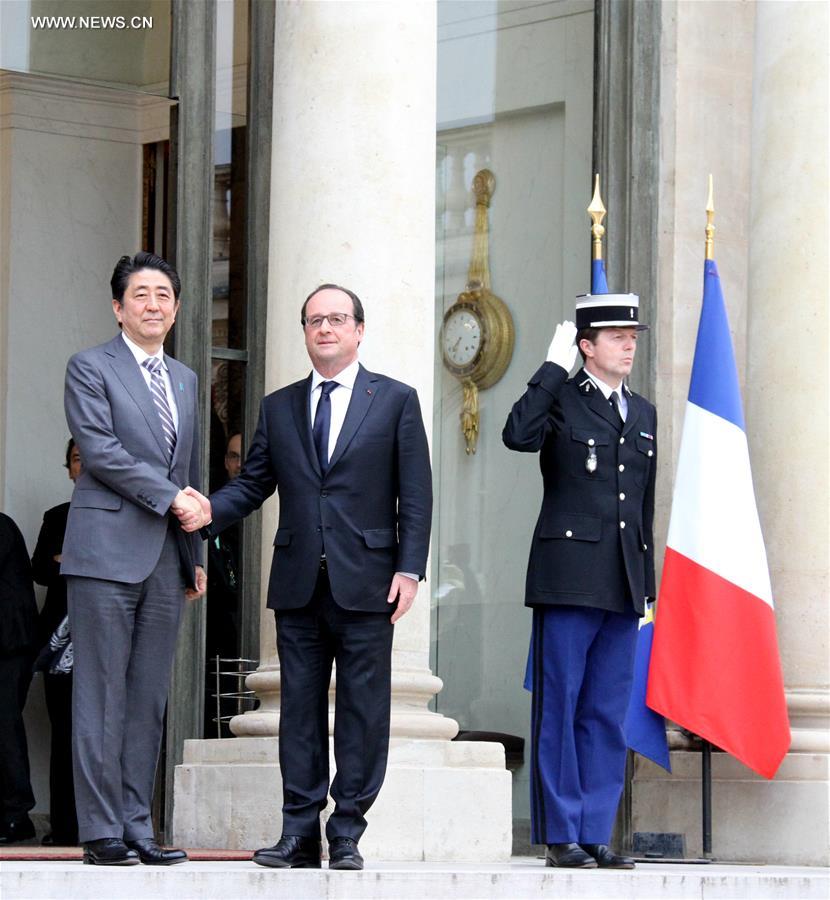 （XHDW）（1）日本首相访问法国