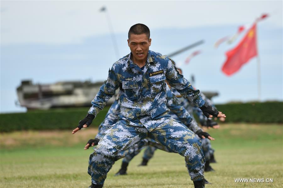 （国际）（2）“蓝色突击－2016”中泰海军陆战队联合训练拉开帷幕