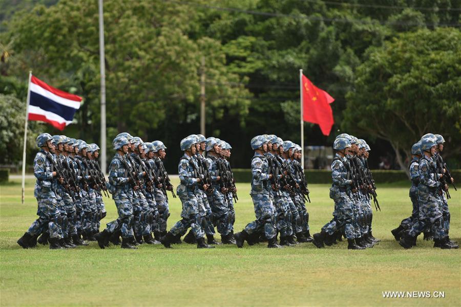 （国际）（5）“蓝色突击－2016”中泰海军陆战队联合训练拉开帷幕