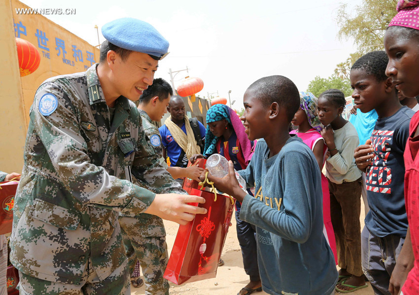 فرقة حفظ السلام الصينية تنهي مهمتها في مالي