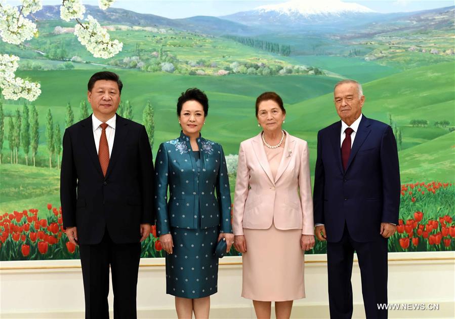 （XHDW）（3）习近平同乌兹别克斯坦总统卡里莫夫举行会谈