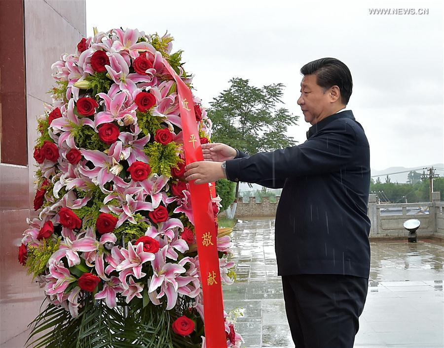 （时政）（4）习近平在宁夏调研考察