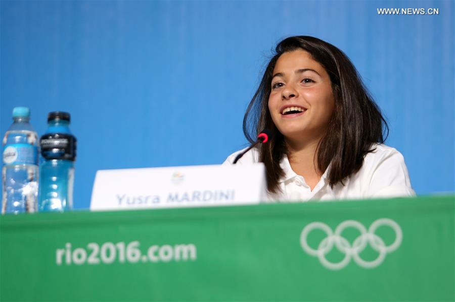 （里约奥运会）（6）难民代表团举行新闻发布会