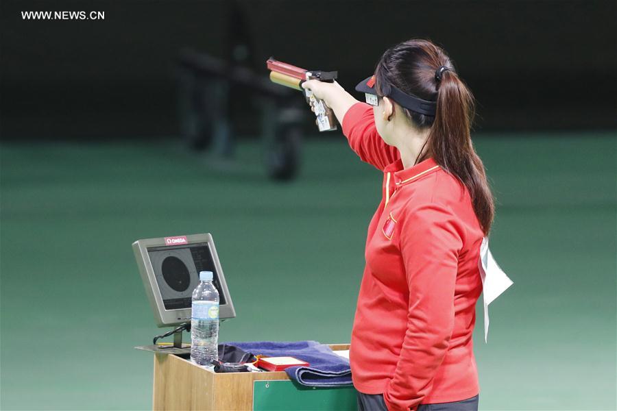 （里约奥运会）（1）射击——女子10米气手枪：张梦雪为中国队摘得首金
