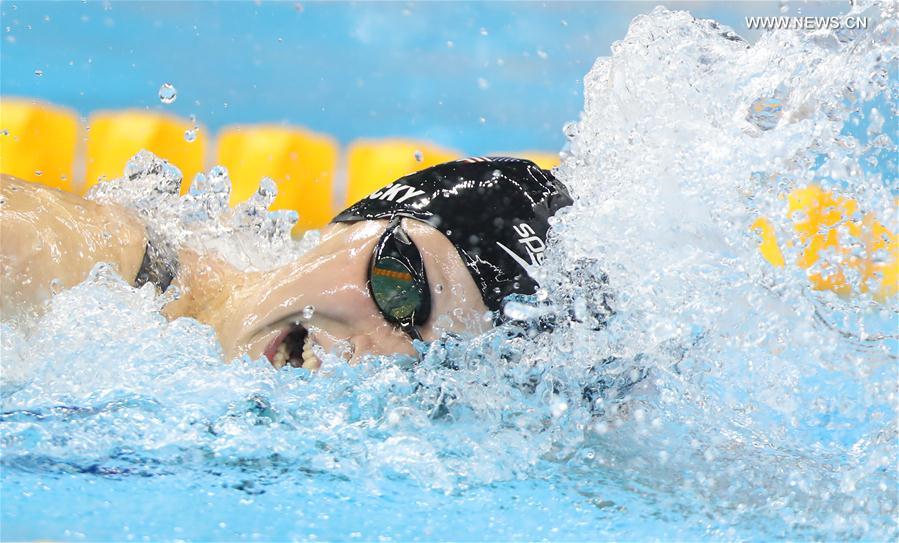 （里约奥运会）（2）游泳——女子400米自由泳：美国选手打破世界纪录