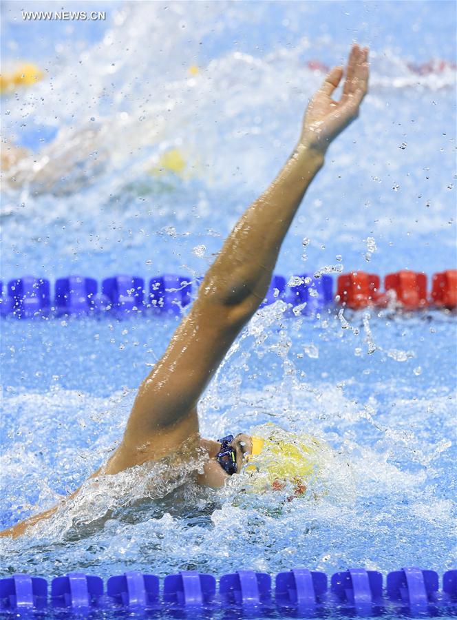 （里约奥运会）游泳——徐嘉余获得男子100米仰泳亚军