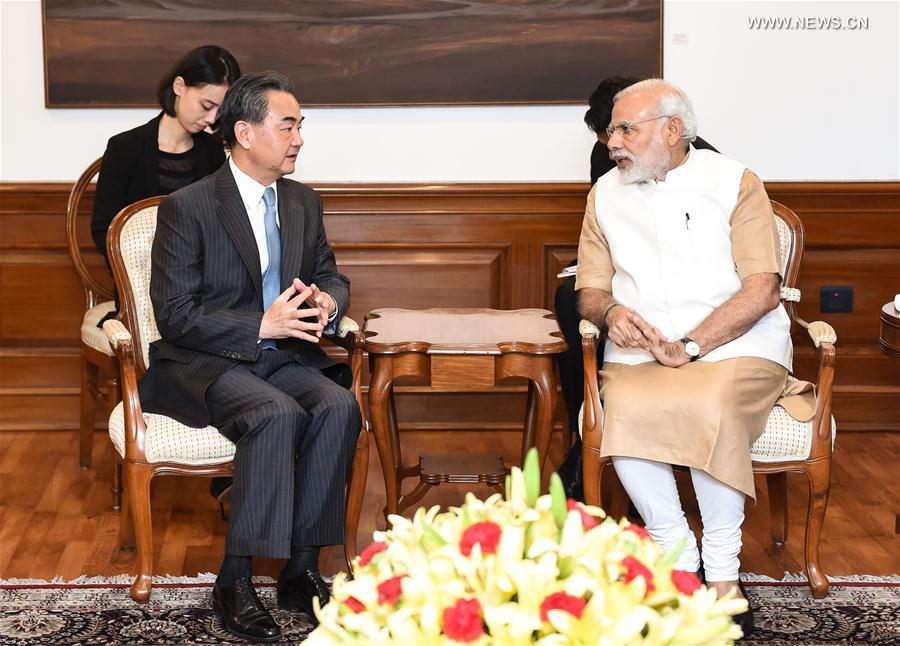（XHDW）印度总理莫迪会见王毅