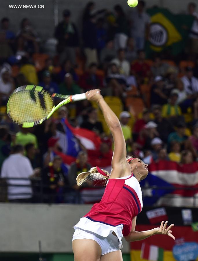 （里约奥运会）（8）网球——女单：波多黎各选手普奇夺冠