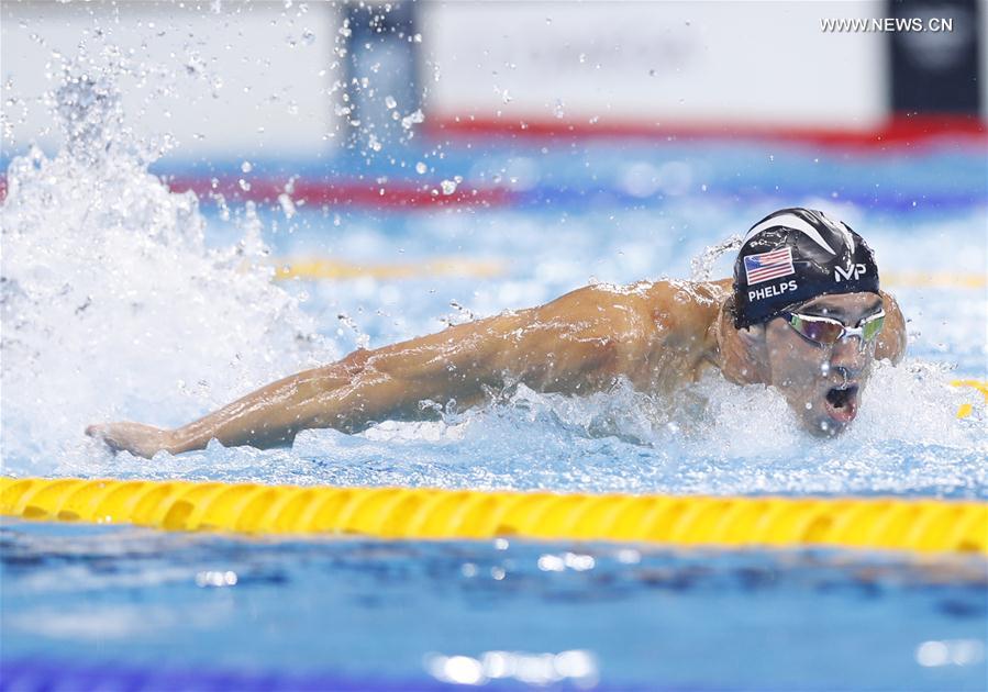 （里约奥运会）（13）游泳——男子4x100米混合泳接力：美国队夺冠