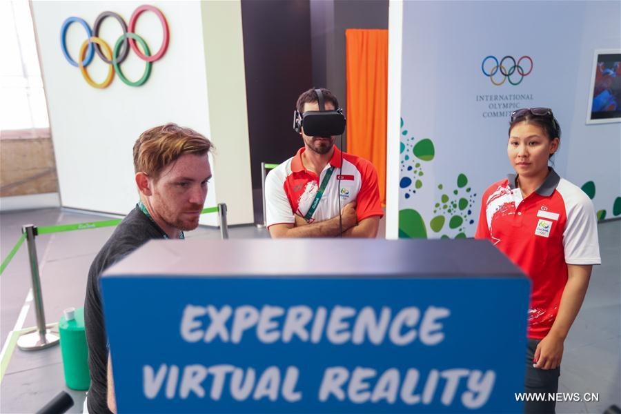 تقنية الواقع الافتراضي تدخل أولمبياد ريو