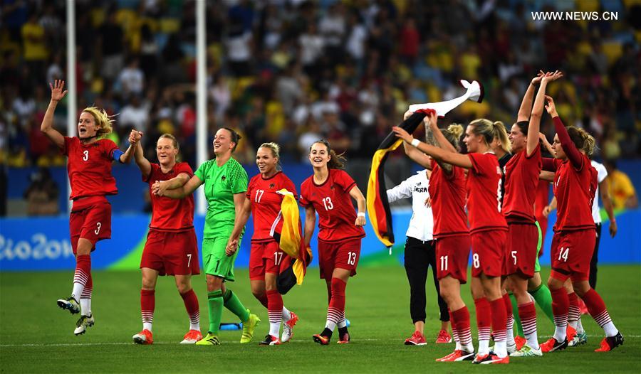 （里约奥运会·夺冠一刻）（2）足球——德国女足夺冠