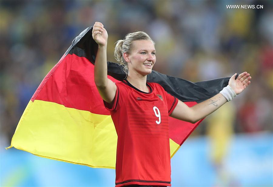 （里约奥运会·夺冠一刻）（7）足球——德国女足夺冠