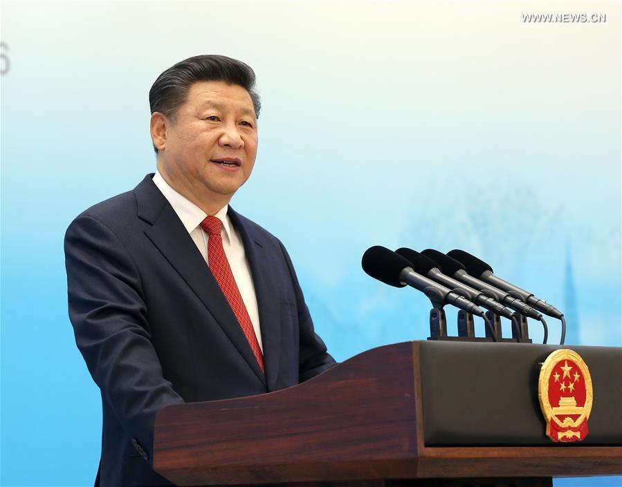 （杭州G20·时政）（2）习近平出席2016年二十国集团工商峰会开幕式并发表主旨演讲