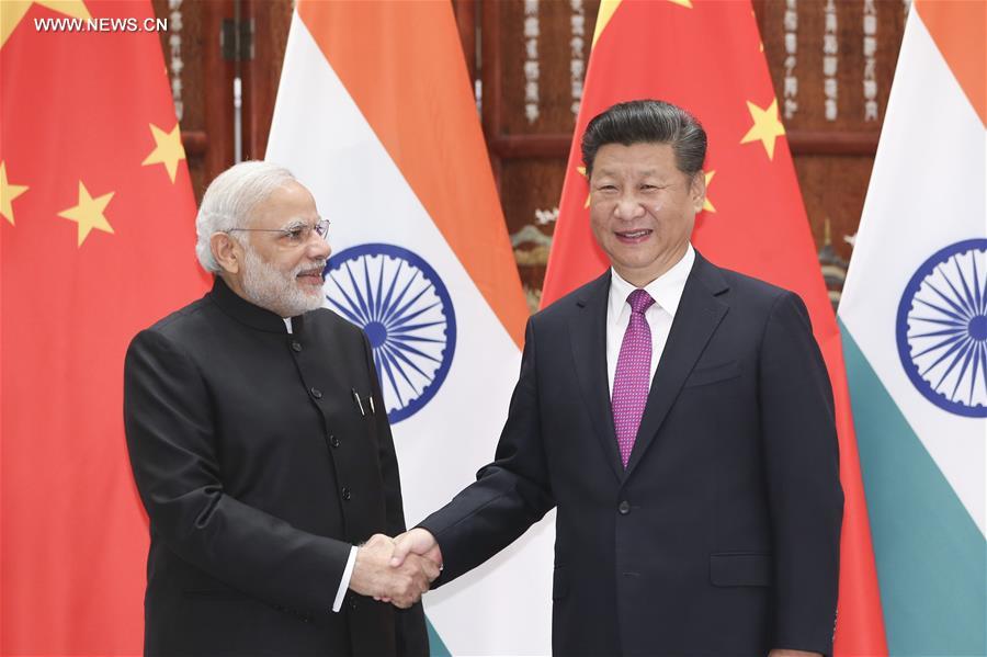 （杭州G20·时政）习近平会见印度总理莫迪