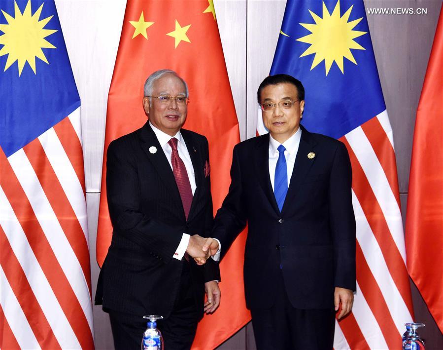 （时政）李克强会见马来西亚总理纳吉布