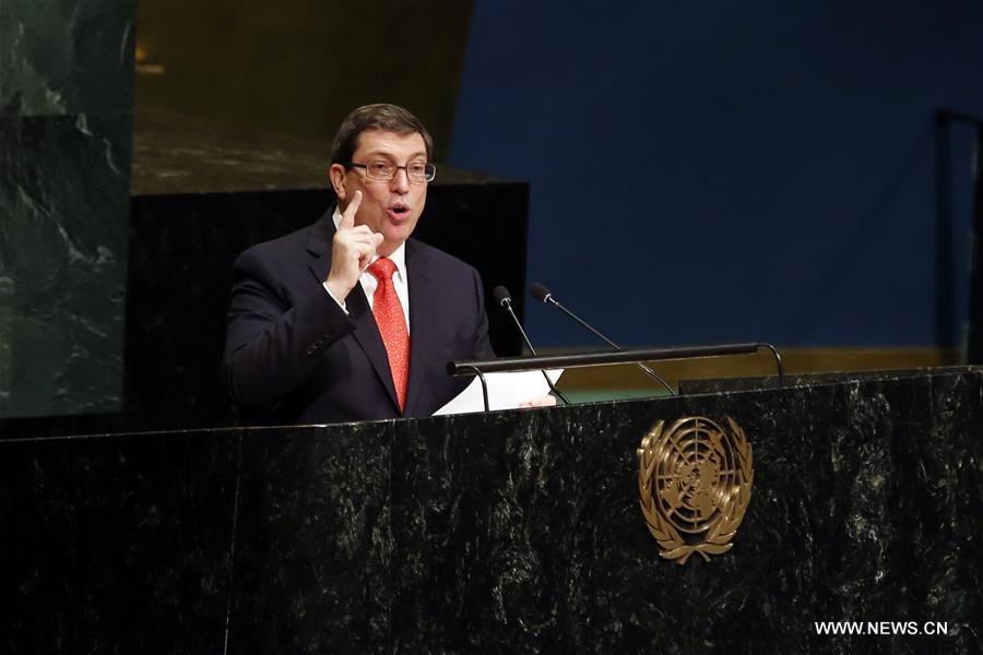 （国际）联合国通过决议敦促美国结束对古巴封锁