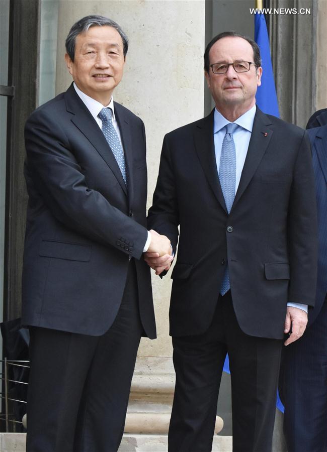（XHDW）马凯会见法国总统奥朗德