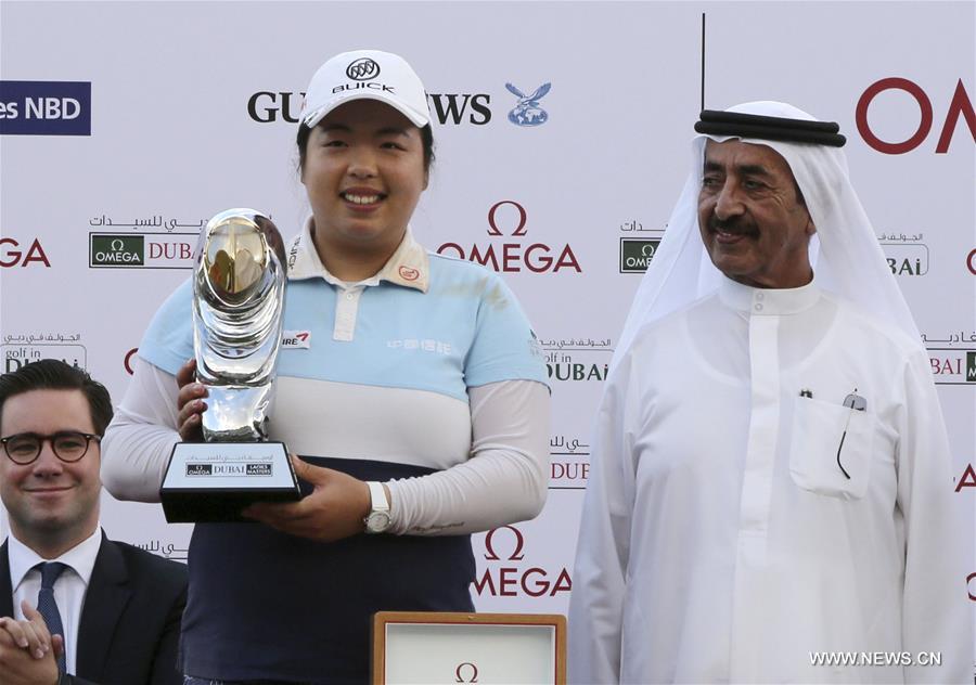 （体育）（1）高尔夫——迪拜女子大师赛：冯珊珊夺冠