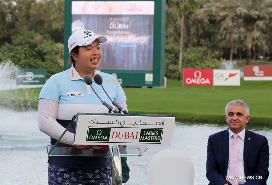 （体育）（6）高尔夫——迪拜女子大师赛：冯珊珊夺冠