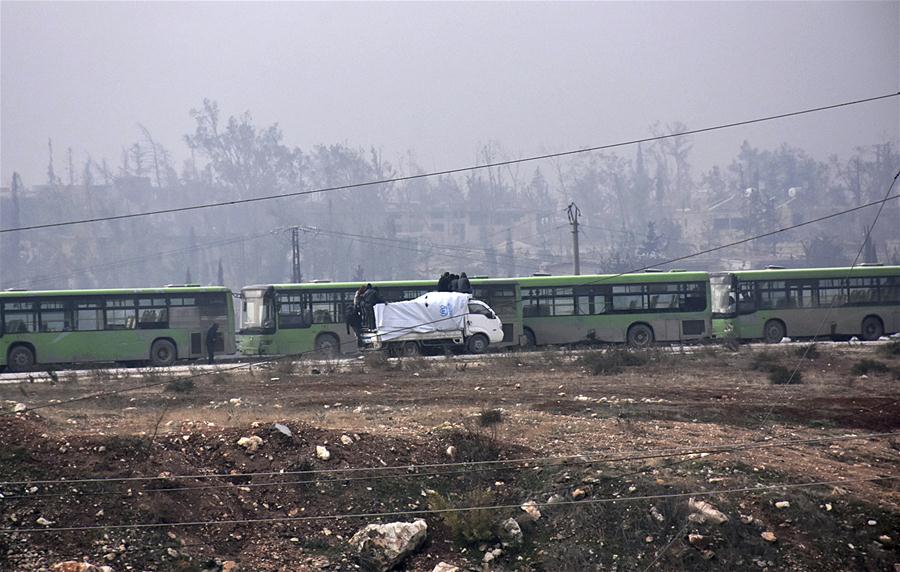 （外代一线）（3）叙利亚反政府武装分子撤离阿勒颇进程中止