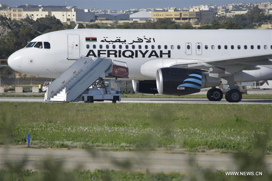 （国际）（3）遭劫持利比亚客机上的所有人员已被释放