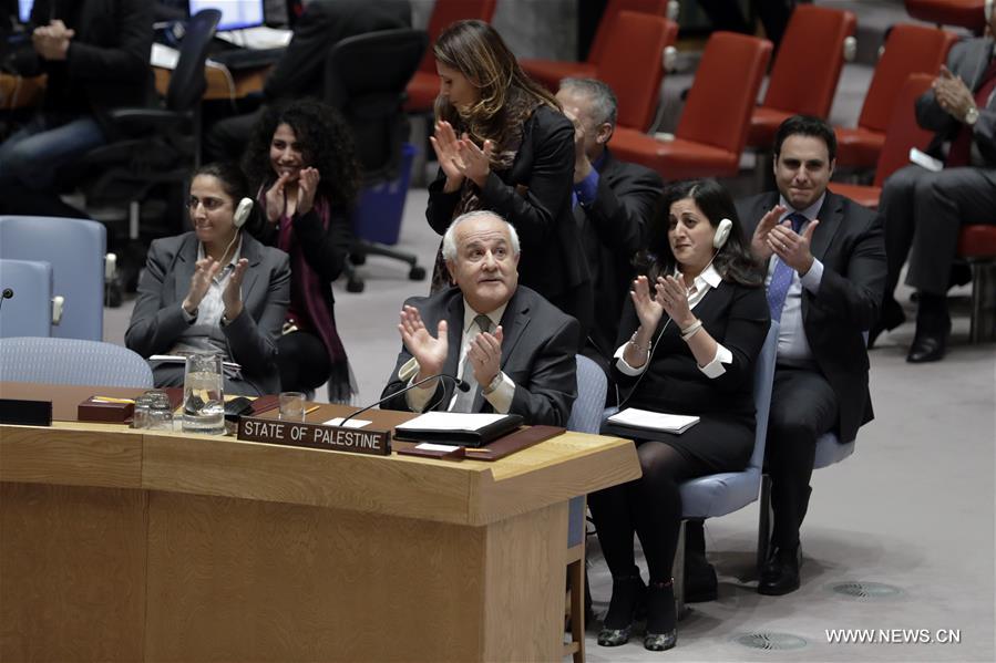 （国际）安理会通过决议敦促以色列停止一切定居点活动