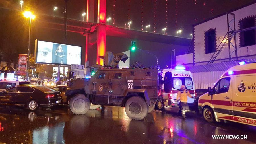 （国际）（1）土耳其伊斯坦布尔跨年夜发生枪击事件